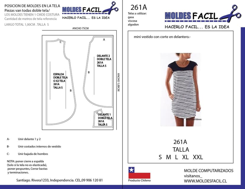 MINI VESTIDO CON CORTE DELANTERO